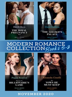 cover image of Modern Romance November 2020 Books 5-8